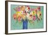 Sing Song Flowers-Jurgen Gottschlag-Framed Art Print