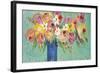 Sing Song Flowers-Jurgen Gottschlag-Framed Art Print