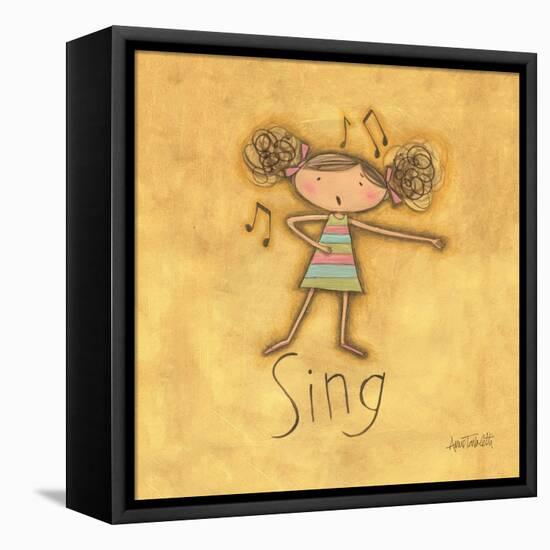 Sing-Anne Tavoletti-Framed Stretched Canvas