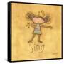 Sing-Anne Tavoletti-Framed Stretched Canvas