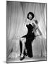 SINGAPORE, 1947 directed by JOHN BRAHM Ava Gardner (b/w photo)-null-Mounted Photo