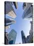 Singapore, Cbd, Financial Centre Office Buildings-Gavin Hellier-Stretched Canvas