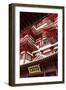 Singapore, Chinatown, Buddha Tooth Relic Temple, Exterior Detail-Walter Bibikow-Framed Photographic Print