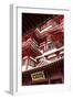 Singapore, Chinatown, Buddha Tooth Relic Temple, Exterior Detail-Walter Bibikow-Framed Photographic Print