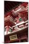 Singapore, Chinatown, Buddha Tooth Relic Temple, Exterior Detail-Walter Bibikow-Mounted Photographic Print