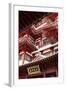 Singapore, Chinatown, Buddha Tooth Relic Temple, Exterior Detail-Walter Bibikow-Framed Photographic Print