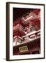 Singapore, Chinatown, Buddha Tooth Relic Temple, Exterior Detail-Walter Bibikow-Framed Photographic Print