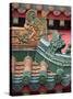 Singapore, Chinatown, Kwan Im Buddhist Temple-Michele Falzone-Stretched Canvas