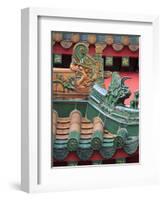 Singapore, Chinatown, Kwan Im Buddhist Temple-Michele Falzone-Framed Photographic Print