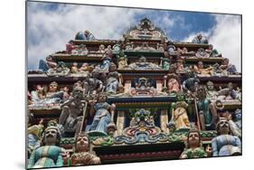 Singapore, Chinatown, Sri Mariamman Hindu Temple-Walter Bibikow-Mounted Photographic Print