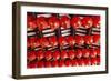 Singapore, Chinatown, Thian Hock Keng Temple, Chinese Red Lanterns-Walter Bibikow-Framed Photographic Print