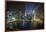 Singapore. City at night.-Jaynes Gallery-Framed Photographic Print