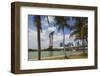 Singapore, City Seen from the Waterfront-Walter Bibikow-Framed Photographic Print