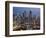 Singapore, City Skyline at Night-Steve Vidler-Framed Photographic Print