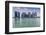 Singapore, City Skyline by the Marina Reservoir-Walter Bibikow-Framed Photographic Print