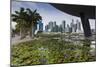 Singapore, City Skyline by the Marina Reservoir-Walter Bibikow-Mounted Photographic Print