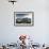 Singapore, City Skyline Elevated View Above the Marina Reservoir, Dusk-Walter Bibikow-Framed Photographic Print displayed on a wall