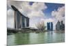 Singapore, Cityscape Full of Unique Skyscrapers-Walter Bibikow-Mounted Photographic Print