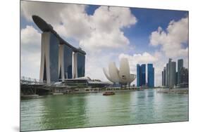 Singapore, Cityscape Full of Unique Skyscrapers-Walter Bibikow-Mounted Photographic Print