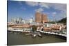 Singapore, Clarke Quay, Entertainment District, Exterior-Walter Bibikow-Stretched Canvas