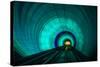 Singapore. Colorful Railroad Tunnel under a River-Jaynes Gallery-Stretched Canvas