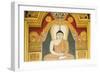 Singapore, East Singapore, Mangala Vihara Buddhist Temple, Buddha Mural-Walter Bibikow-Framed Photographic Print