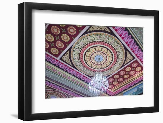 Singapore, East Singapore, Mangala Vihara Buddhist Temple, Ceiling-Walter Bibikow-Framed Photographic Print