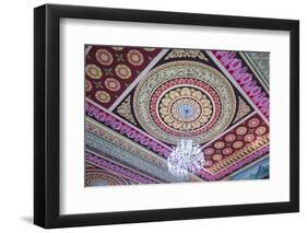 Singapore, East Singapore, Mangala Vihara Buddhist Temple, Ceiling-Walter Bibikow-Framed Photographic Print