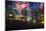 Singapore. Fireworks in Downtown Area-Jaynes Gallery-Mounted Photographic Print