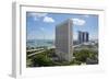 Singapore Flyer from South Beach, Singapore, Southeast Asia-Frank Fell-Framed Photographic Print