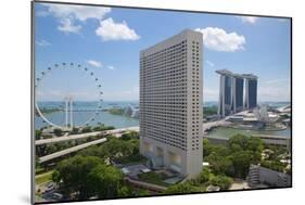 Singapore Flyer from South Beach, Singapore, Southeast Asia-Frank Fell-Mounted Photographic Print