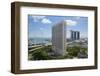 Singapore Flyer from South Beach, Singapore, Southeast Asia-Frank Fell-Framed Photographic Print