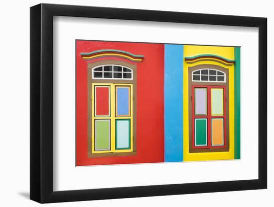 Singapore, Little India, Heritage Villa, Former Home of Tan Teng Niah-Walter Bibikow-Framed Photographic Print