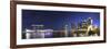 Singapore, Merlion Park and Singapore Skyline-Michele Falzone-Framed Photographic Print