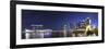 Singapore, Merlion Park and Singapore Skyline-Michele Falzone-Framed Photographic Print