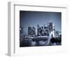 Singapore, Merlion Park and Singapore Skyline-Michele Falzone-Framed Photographic Print