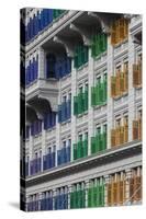 Singapore, Mita Building, Ministry of Information and the Arts, Housed in Former Police Barracks-Walter Bibikow-Stretched Canvas