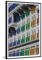 Singapore, Mita Building, Ministry of Information and the Arts, Housed in Former Police Barracks-Walter Bibikow-Framed Premium Photographic Print