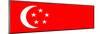 Singapore National Flag Poster Print-null-Mounted Poster