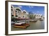 Singapore, Riverside Point, Entertainment District, Exterior-Walter Bibikow-Framed Photographic Print