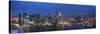 Singapore, Singapore Aerial View of Singapore Skyline-Michele Falzone-Stretched Canvas