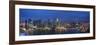 Singapore, Singapore Aerial View of Singapore Skyline-Michele Falzone-Framed Photographic Print