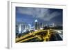 Singapore Skyline at Dusk-Paul Souders-Framed Photographic Print