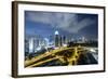 Singapore Skyline at Dusk-Paul Souders-Framed Photographic Print