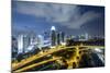 Singapore Skyline at Dusk-Paul Souders-Mounted Photographic Print