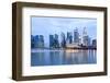 Singapore Skyline at Dusk-Harry Marx-Framed Photographic Print