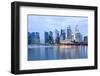 Singapore Skyline at Dusk-Harry Marx-Framed Photographic Print