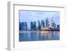 Singapore Skyline at Dusk-Harry Marx-Framed Photographic Print