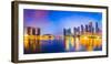 Singapore Skyline at the Bay-Sean Pavone-Framed Photographic Print