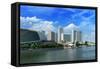 Singapore Skyline Panorama at Marina Bay-f9photos-Framed Stretched Canvas